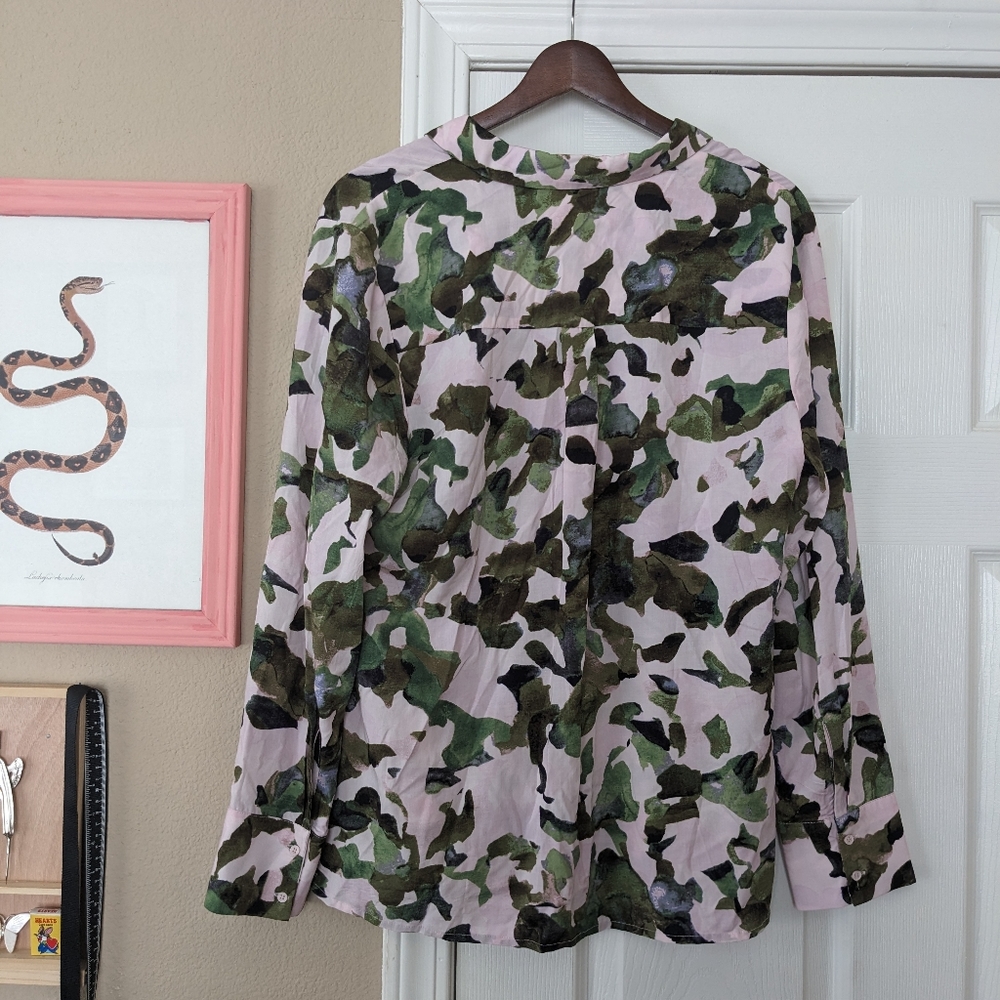 Button Front Shirt - Picture 3 of 6